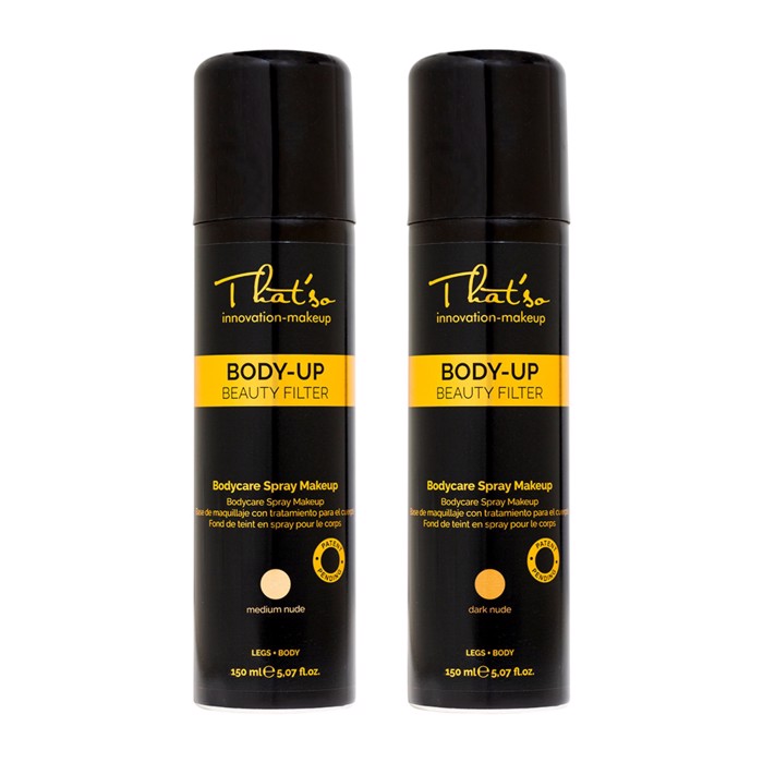 That'so Body Up Medium Nude Sprei Somatos Me xroma ga Amesi Kalupsi ton Ateleion 150 ml